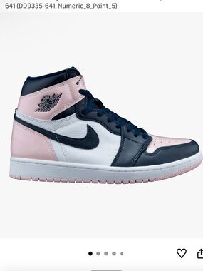 Jordan 1 Retro High OG Women's Pink / Navy / White
